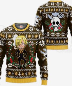 9Heritages 3D One Piece Sanji Custom Fandom Ugly Christmas Sweater