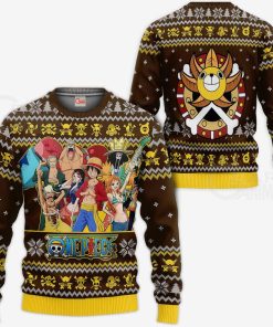 9Heritages 3D One Piece Straw Hat Pirates Custom Fandom Ugly Christmas Sweater