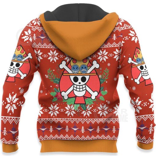 9Heritages 3D One Piece Portgas Ace Custom Fandom Ugly Christmas Sweater