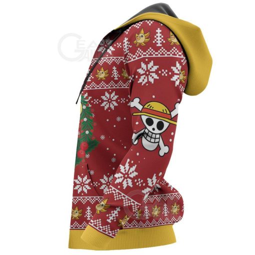 9Heritages 3D One Piece Luffy Custom Fandom Ugly Christmas Sweater