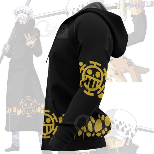 Tragafalar D Water Law Uniform One Piece Anime Hoodie Jacket VA11