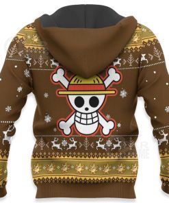 9Heritages 3D One Piece Luffy Gomu Gomu Custom Fandom Ugly Sweater