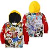 Monkey D Luffy Gear 5 Anime Kids Hoodie Custom Merch Clothes PT1801