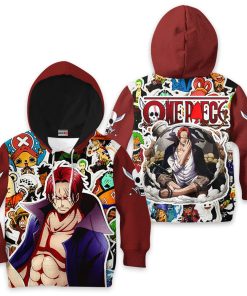 Shanks Anime Kids Hoodie Custom Merch Clothes PT1801