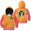 9Heritages 3D One Piece Brook Symbol Kids Hoodie Custom Anime Clothes VA1312