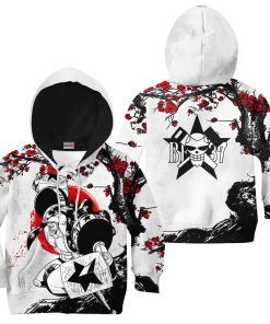 9Heritages 3D One Piece Franky Kids Hoodie Custom Anime Clothes Japan Style VA0612