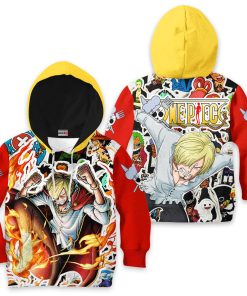 Sanji Anime Kids Hoodie Custom Merch Clothes PT1801