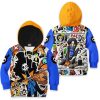 Brook Anime Kids Hoodie Custom Merch Clothes PT1801