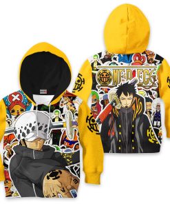 Trafalgar D Law Anime Kids Hoodie Custom Merch Clothes PT1801