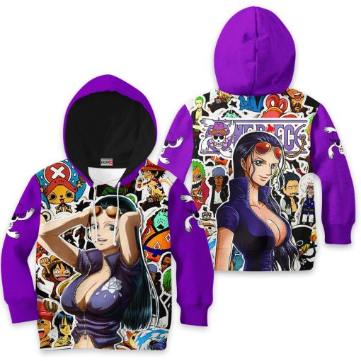 Nico Robin Anime Kids Hoodie Custom Merch Clothes PT1801