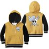 9Heritages 3D One Piece Sanji Symbol Kids Hoodie Custom Anime Merch Clothes VA1312