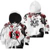 9Heritages 3D One Piece Trafalgar D. Law Kids Hoodie Custom Anime Clothes Japan Style VA0612