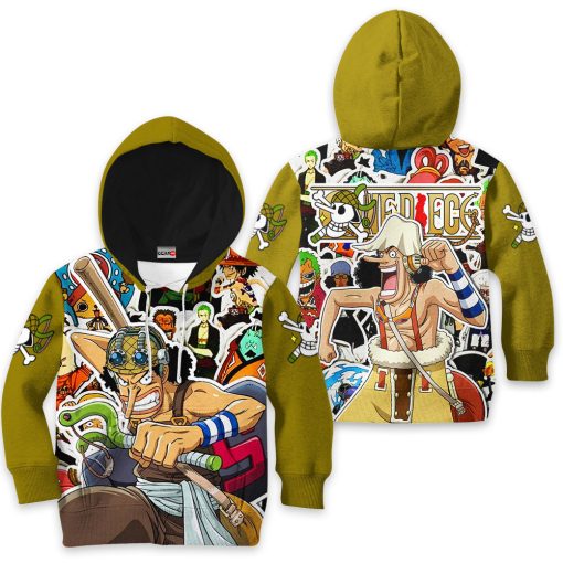 Usopp Anime Kids Hoodie Custom Merch Clothes PT1801