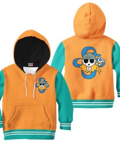 9Heritages 3D One Piece Nami Symbol Kids Hoodie Custom Anime Merch Clothes VA1312