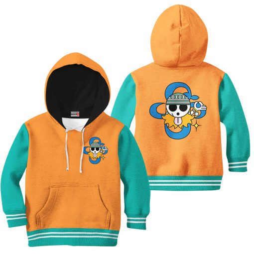 9Heritages 3D One Piece Nami Symbol Kids Hoodie Custom Anime Merch Clothes VA1312