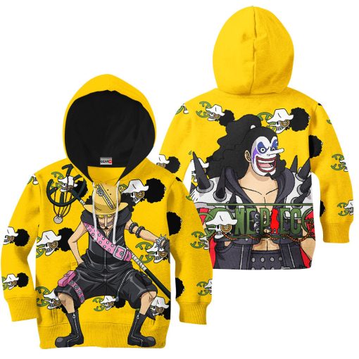 9Heritages 3D One Piece Red Usopp Kids Hoodie Custom Anime Merch Clothes