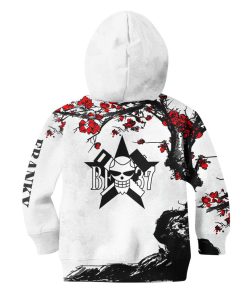 9Heritages 3D One Piece Franky Kids Hoodie Custom Anime Clothes Japan Style VA0612