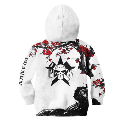 9Heritages 3D One Piece Franky Kids Hoodie Custom Anime Clothes Japan Style VA0612