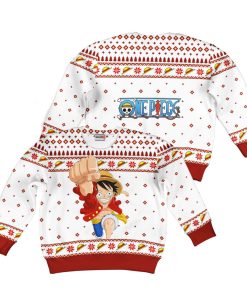 9Heritages 3D One Piece Luffy Kids Anime Ugly Christmas Sweater