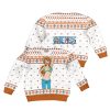 9Heritages 3D One Piece Nami Kids Anime Ugly Christmas Sweater