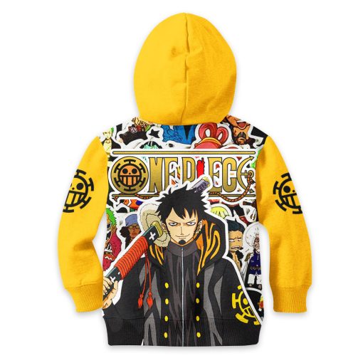 Trafalgar D Law Anime Kids Hoodie Custom Merch Clothes PT1801