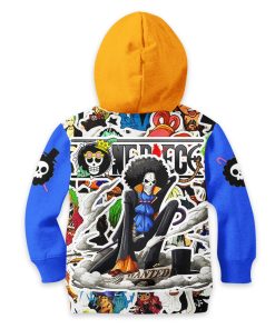 Brook Anime Kids Hoodie Custom Merch Clothes PT1801