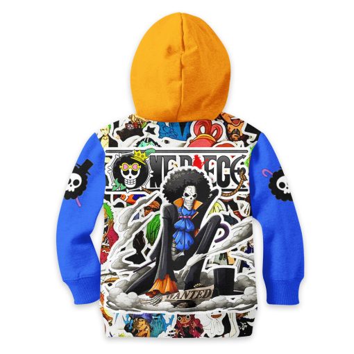 Brook Anime Kids Hoodie Custom Merch Clothes PT1801