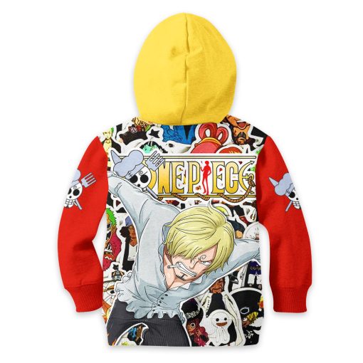 Sanji Anime Kids Hoodie Custom Merch Clothes PT1801