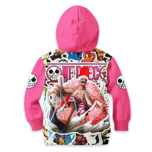 Donquixote Doflamingo Anime Kids Hoodie Custom Merch Clothes PT1801