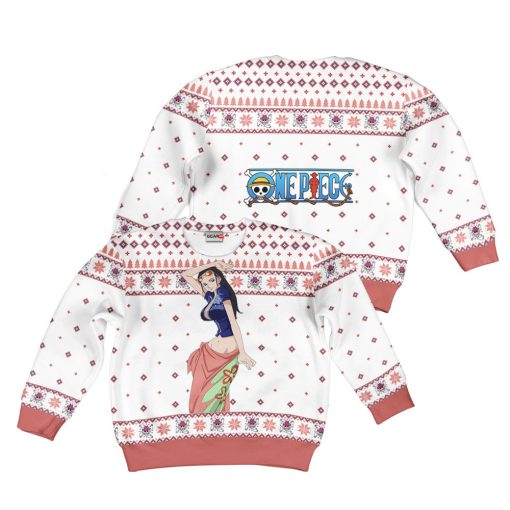 9Heritages 3D One Piece Nico Robin Kids Anime Ugly Christmas Sweater