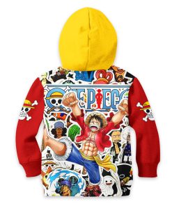 Monkey D Luffy Anime Kids Hoodie Custom Merch Clothes PT1801