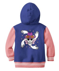 9Heritages 3D One Piece Nico Robin Symbol Kids Hoodie Custom Anime Merch Clothes VA1312