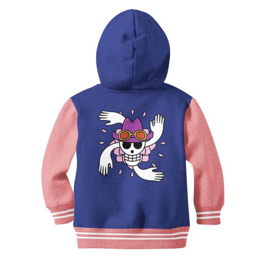 9Heritages 3D One Piece Nico Robin Symbol Kids Hoodie Custom Anime Merch Clothes VA1312