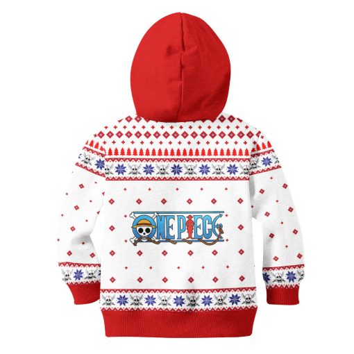 9Heritages 3D One Piece Shanks Kids Anime Ugly Christmas Sweater