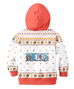 9Heritages 3D One Piece Brook Kids Anime Ugly Christmas Sweater