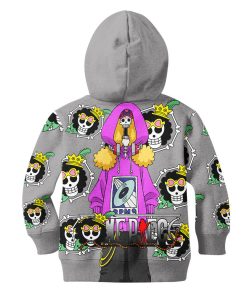 9Heritages 3D One Piece Red Brook Kids Hoodie Custom Anime Merch Clothes