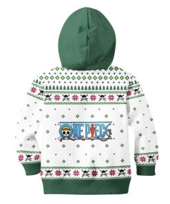 9Heritages 3D One Piece Roronoa Zoro Kids Anime Ugly Christmas Sweater