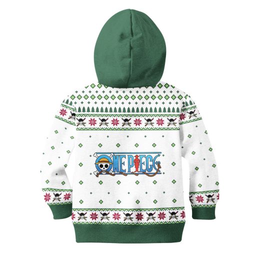 9Heritages 3D One Piece Roronoa Zoro Kids Anime Ugly Christmas Sweater