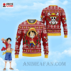 9Heritages 3D One Piece Luffy Custom Fandom Ugly Christmas Sweater VA308263