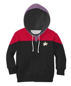 Voyager Red Uniform Kid Hoodie Sweatshirt T-Shirt