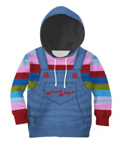 9Heritages Chucky Costume Kid Fleece Hoodie Sweatshirt T-Shirt