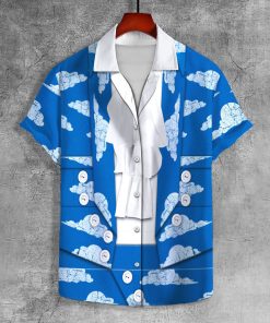 Prince Cloud Suit Unisex Lapel Shirt