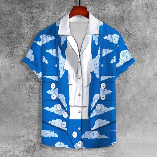 Prince Cloud Suit Unisex Lapel Shirt