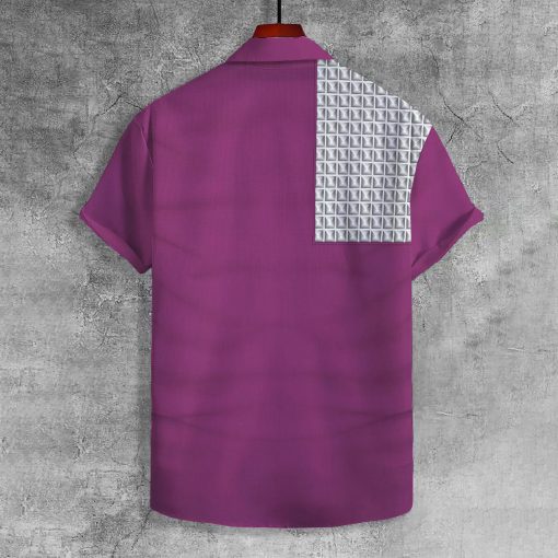 Prince Purple Rain Unisex Lapel Shirt