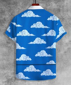 Prince Cloud Suit Unisex Lapel Shirt