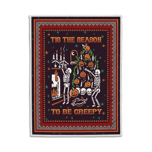 Blanket Tis The Season To Be Creepy