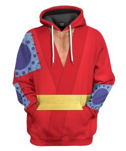 9Heritages 3D One Piece Luffy The Wano Country Arc Custom Hoodie Tshirt Apparel