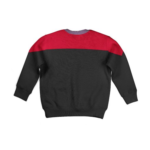 Voyager Red Uniform Kid Hoodie Sweatshirt T-Shirt