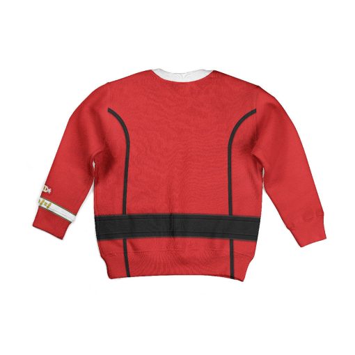 Captain Spock Officer Uniform Kid Hoodie Sweatshirt T-Shirt