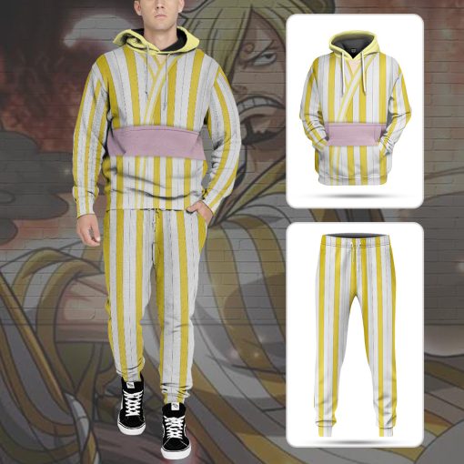 9Heritages 3D One Piece Sanji The Wano Country Arc Custom Sweatpants